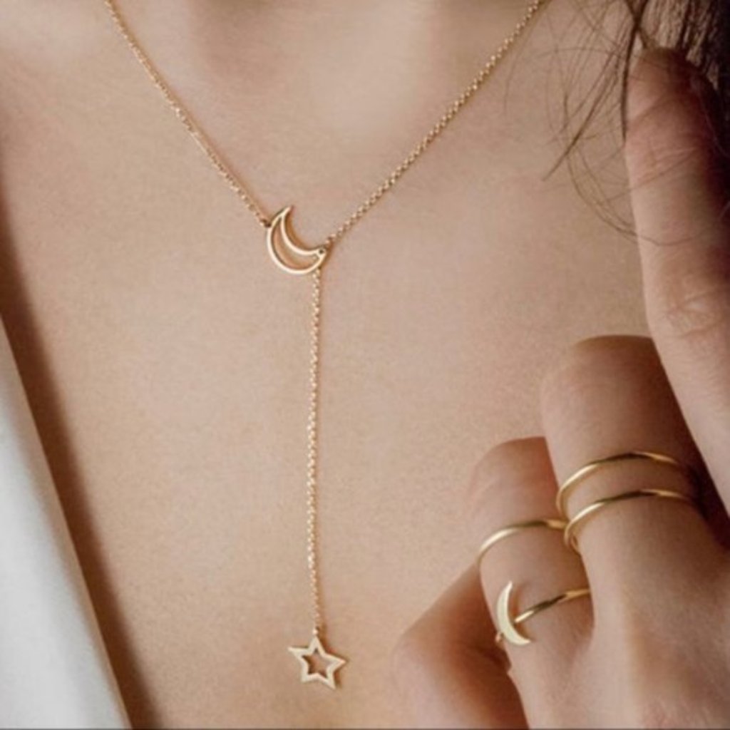 Gold Star Necklace Gold Star Necklace Gold Star Necklace Star Necklace Necklace